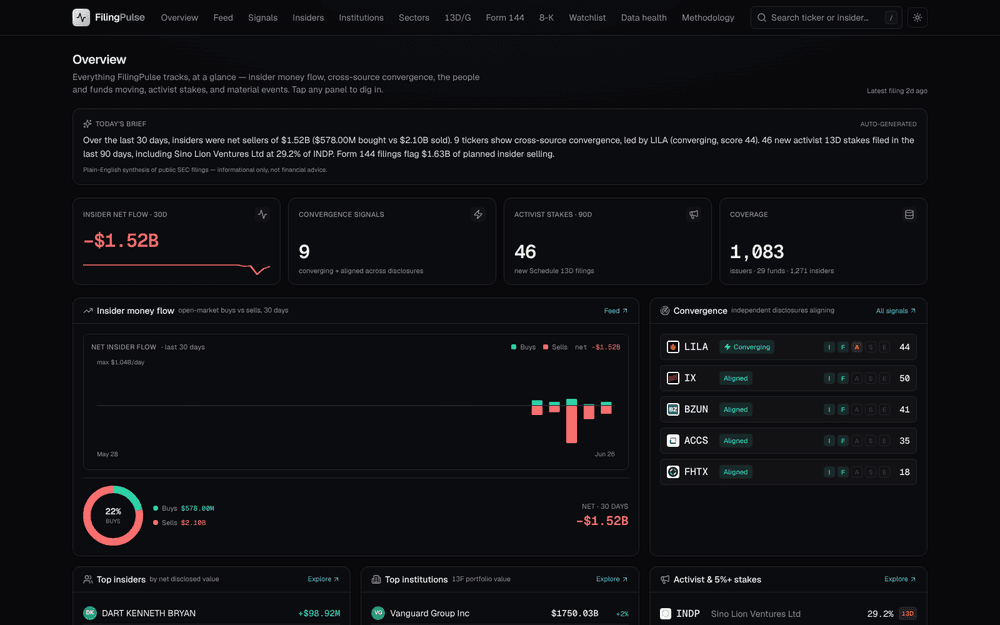 FilingPulse preview